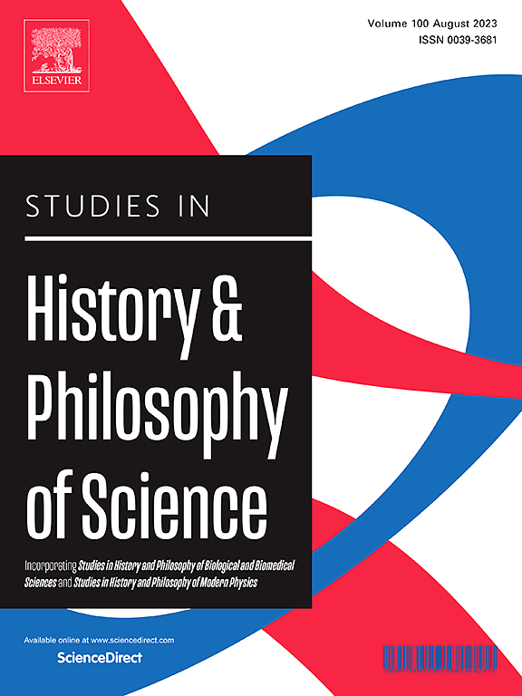 Go to journal home page - Studies in History and Philosophy of Science